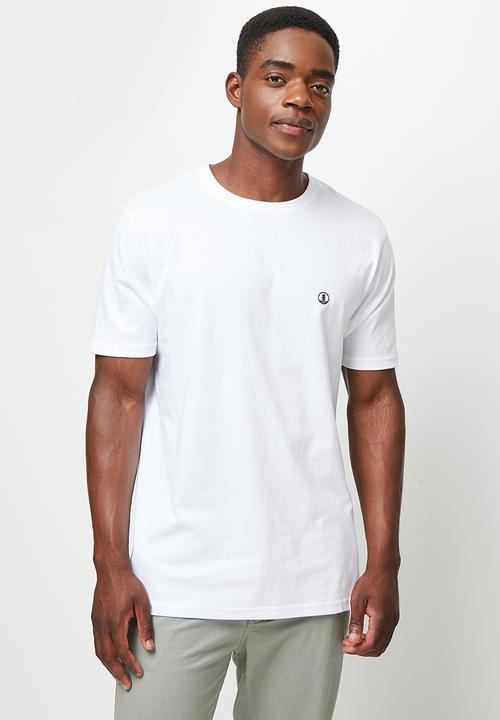 Lark & Crosse - 3-pack leo organic crew neck tee w/ chest embroidery - multi