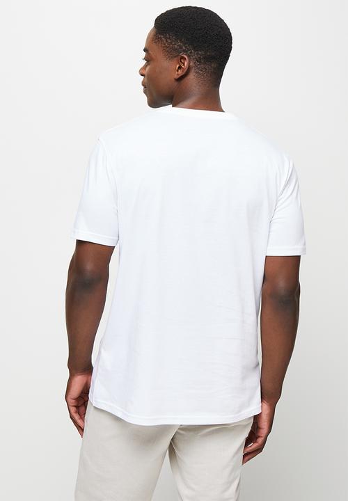 Lark & Crosse - 5-pack leo organic crew neck tee w/ chest embroidery - multi