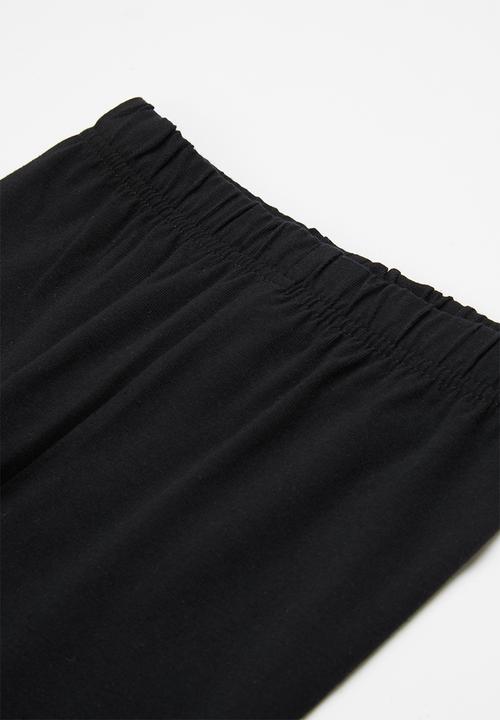 Rebel Republic - 2 Pack leggings - black