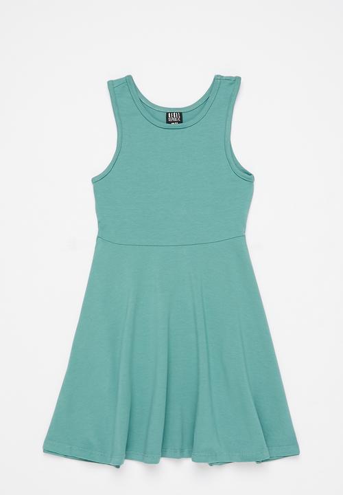 Rebel Republic - 2 pack skater dress - blue &  pink