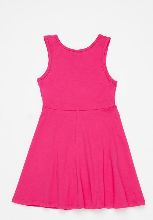 Rebel Republic - 2 pack skater dress - blue &  pink