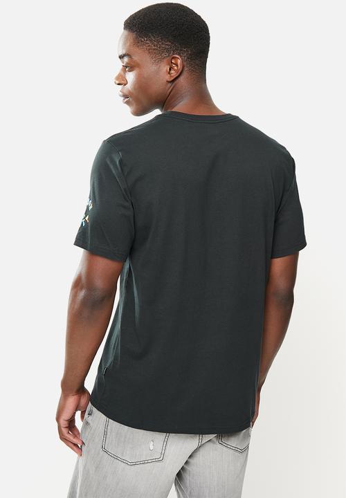 Converse - Peace and unity tee - black