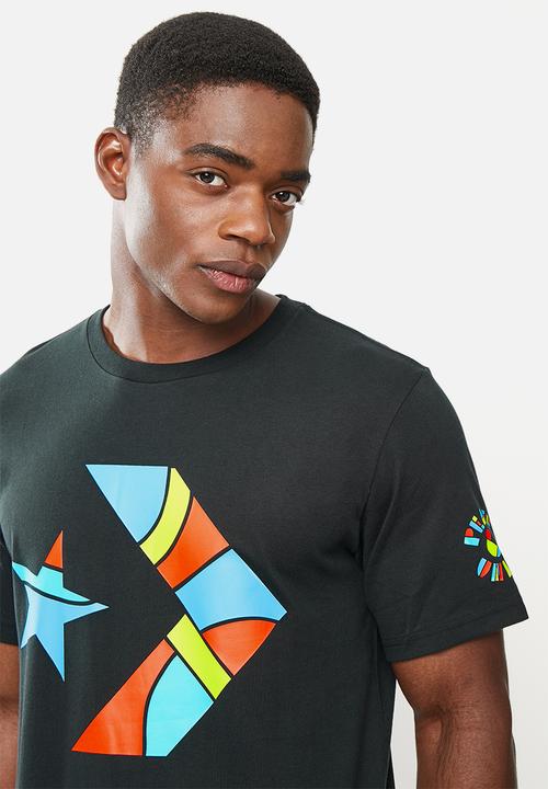Converse - Peace and unity tee - black