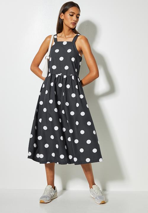 Superbalist - Pinifore midi dress - polka dot