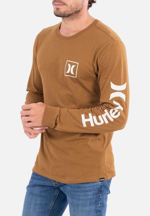Hurley - Evd wsh oao icon long sleeve - brown
