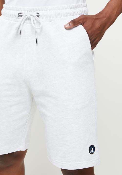 POLO - Rowan sweat shorts - lt grey melange