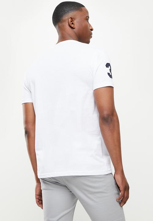 POLO - Marvin equestrian ss tee - white