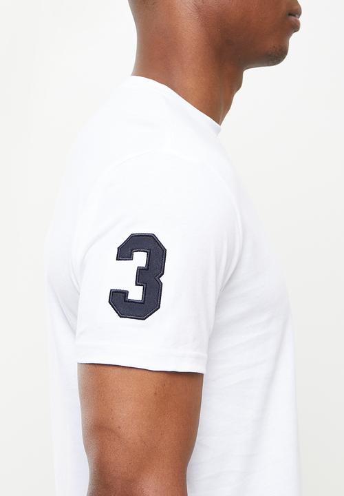 POLO - Marvin equestrian ss tee - white