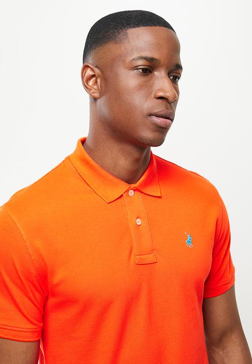 POLO - Carter pique short sleeve golfer - orange