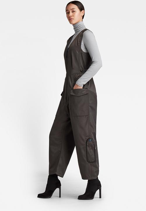 G-STAR - Sleeveless jumpsuit - black