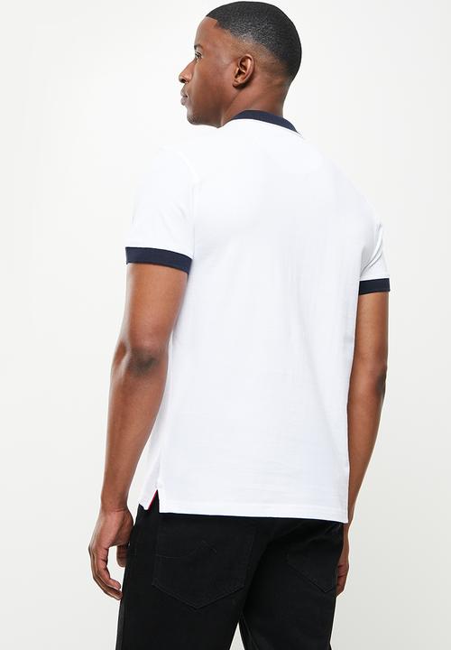 POLO - Jock eq ss golfer - white
