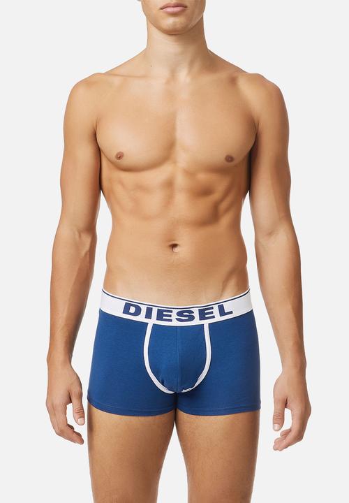 Diesel  - Umbx-damien two pack boxer briefs - navy/blue