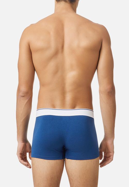 Diesel  - Umbx-damien two pack boxer briefs - navy/blue