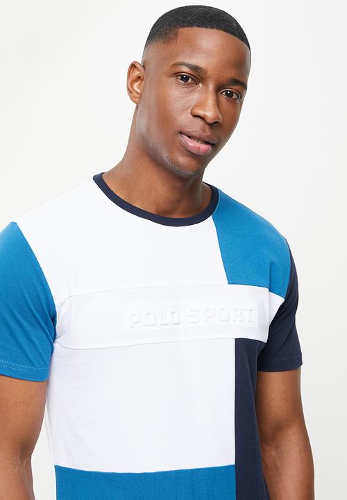 POLO - Grant short sleeve tee - blue