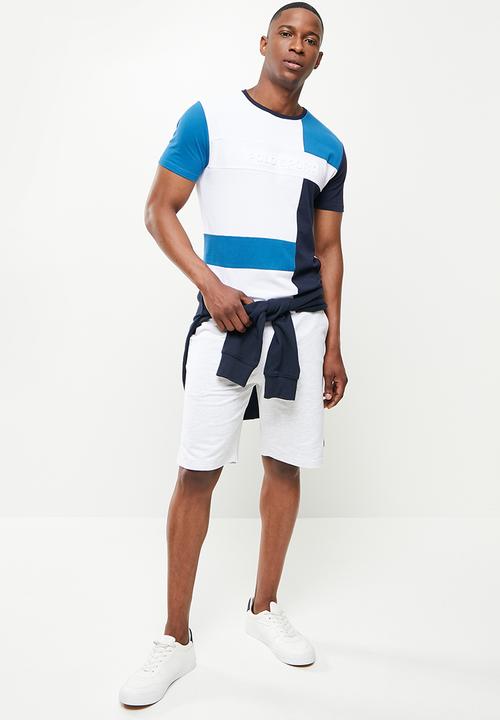POLO - Grant short sleeve tee - blue