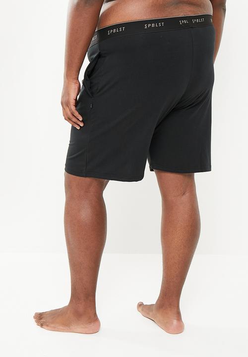 Superbalist - Plus lounge shorts - black