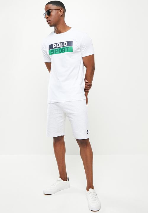 POLO - Larry short sleeve tee - white