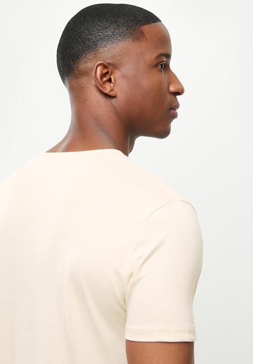 POLO - Zahir short sleeve tee - oatmeal melange