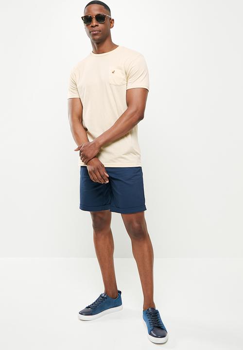 POLO - Zahir short sleeve tee - oatmeal melange