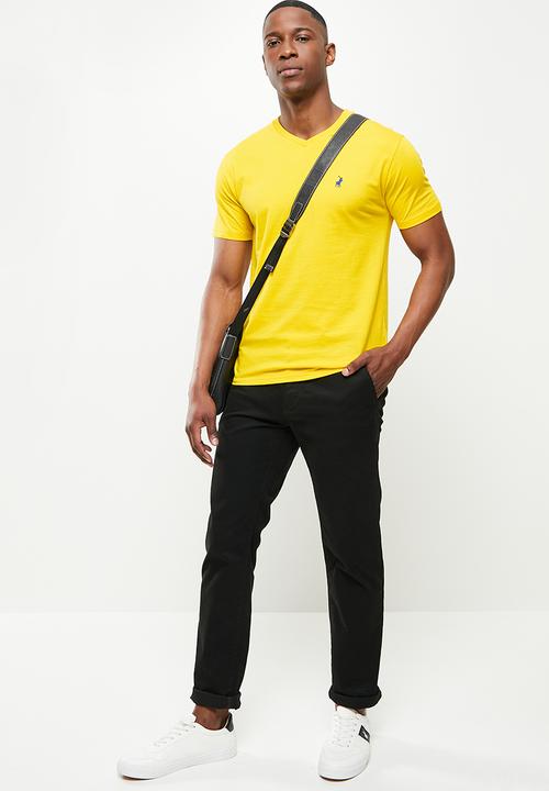 POLO - Michael short sleeve tee - mustard