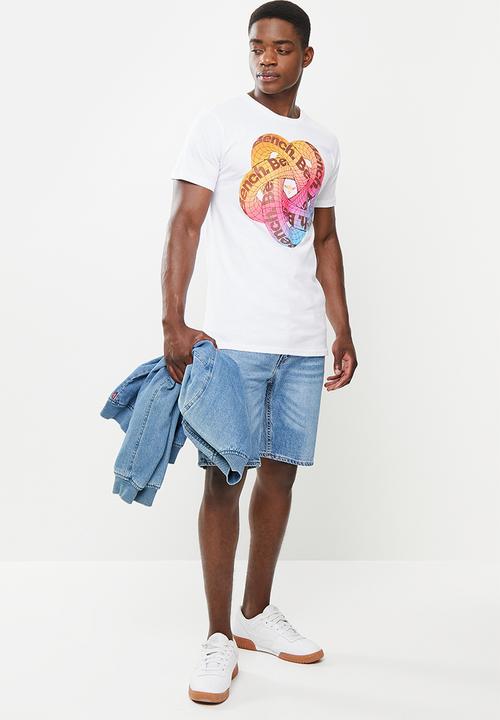 Bench - Mackreli short sleeve tee - white