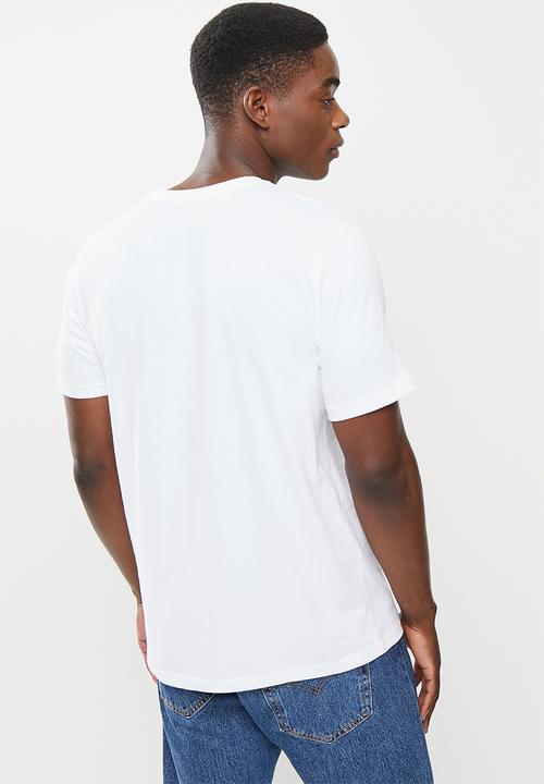 PUMA - Puma graphic metallic tee - white