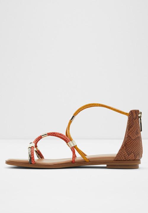 ALDO - Oceriwenflex sandal - cognac