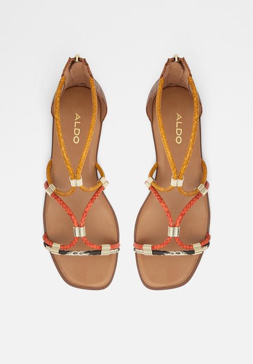 ALDO - Oceriwenflex sandal - cognac