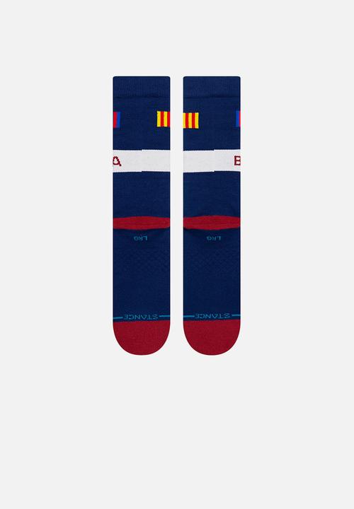 Stance Socks - Fcb cross socks - navy