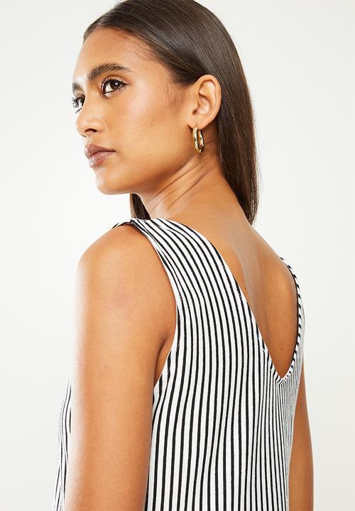 MANGO - Dress maroto - black