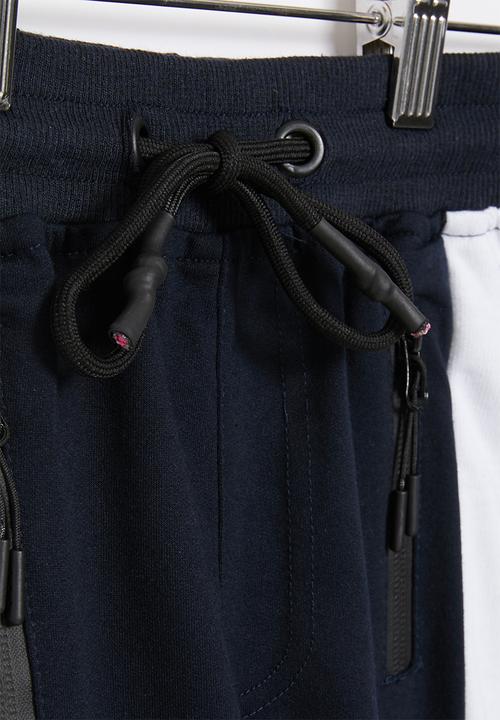 SOVIET - B loki track shorts - navy