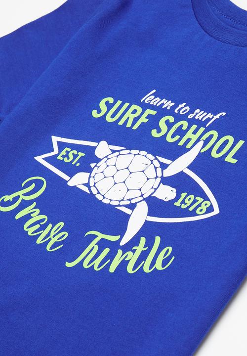 Pop Candy - Boys printed graphic t-shirt - blue