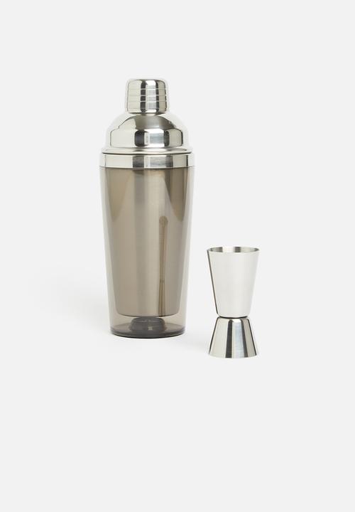Kitchen Craft - Barcraft gin cocktail gift set - silver