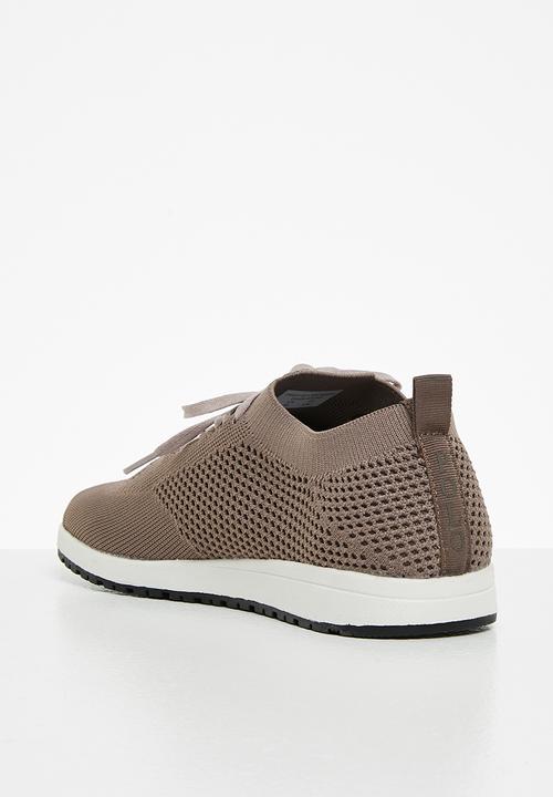 POLO - Gemma athleisure knit sneaker - dark stone