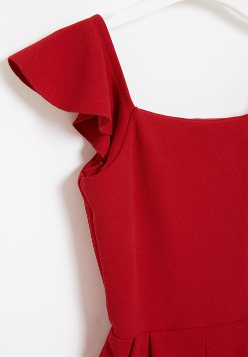 SISSY BOY - Sorella playsuit - red