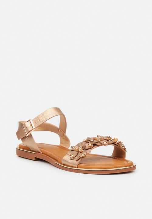 Butterfly Feet - Dahlia 2 sandal - rose gold