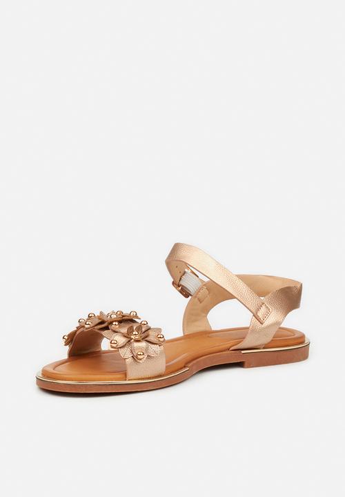 Butterfly Feet - Dahlia 2 sandal - rose gold