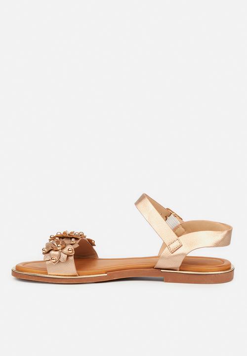 Butterfly Feet - Dahlia 2 sandal - rose gold