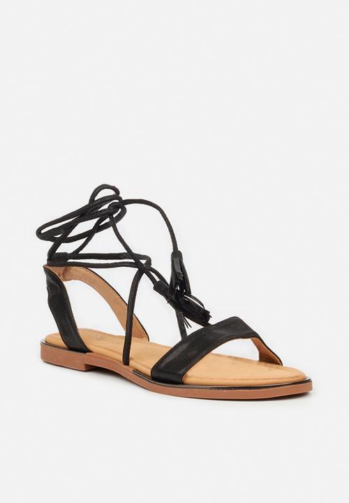 Butterfly Feet - Dahlia 3 sandal - black