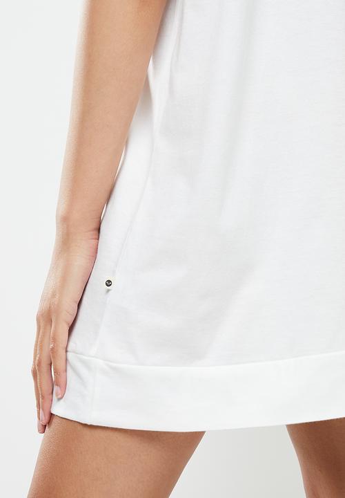 Roxy - Macrame hour tee - snow white
