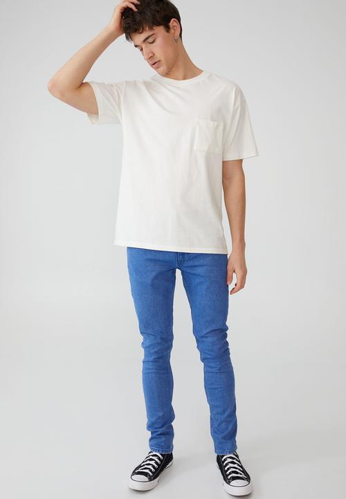 Cotton On - Super skinny jean - optic blue