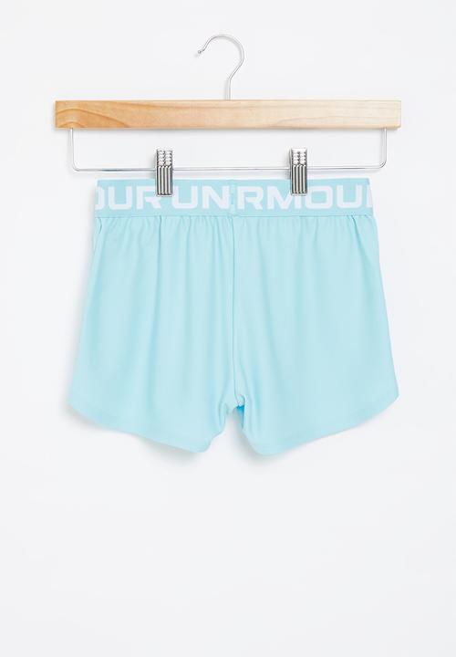 Under Armour - Ua play up solid shorts - light blue 