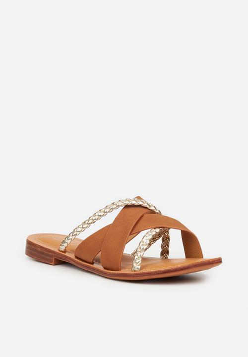 Miss Black - Sicily11 sandal - tan