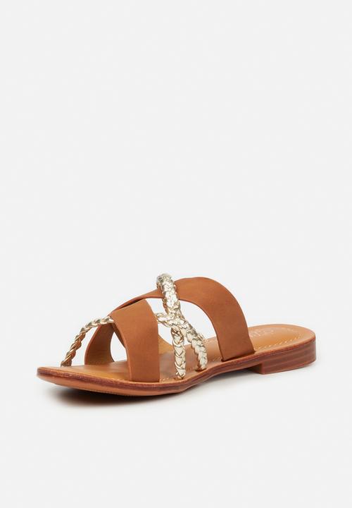 Miss Black - Sicily11 sandal - tan