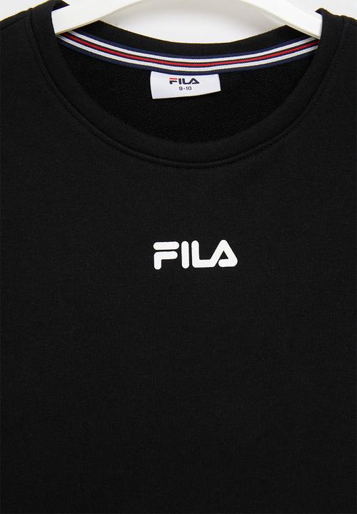 FILA - Noose alex pull crop top - black