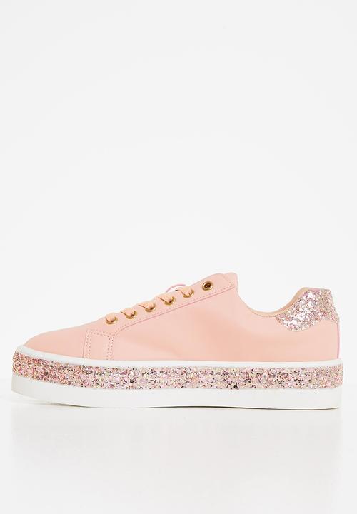 Tom Tom - Bebe glitz sneaker - mink