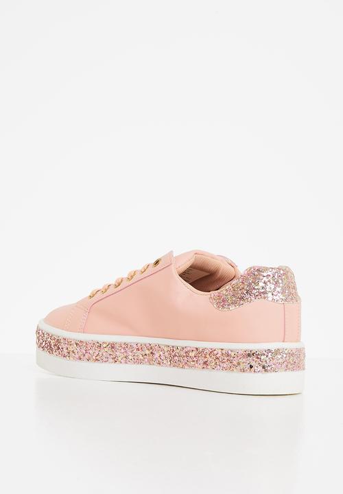Tom Tom - Bebe glitz sneaker - mink