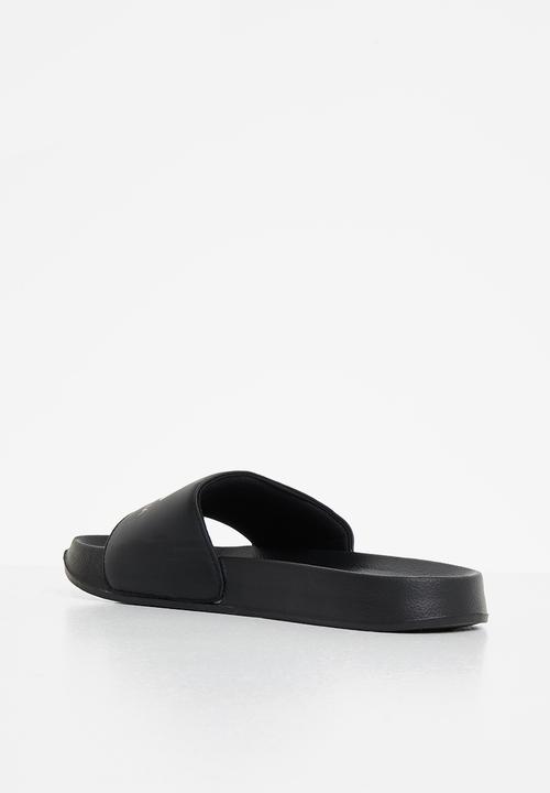 FILA - Biela slide - black