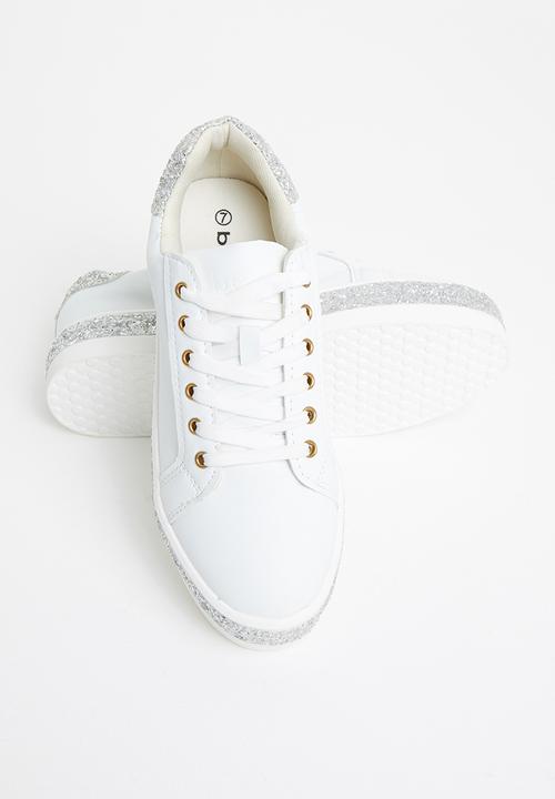Tom Tom - Bebe glitz sneaker - white