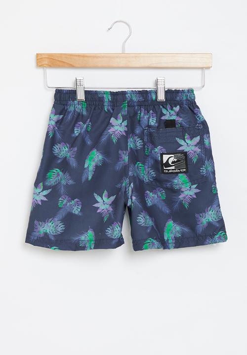 Quiksilver - Tropical gold volley 17 yth - insignia blue